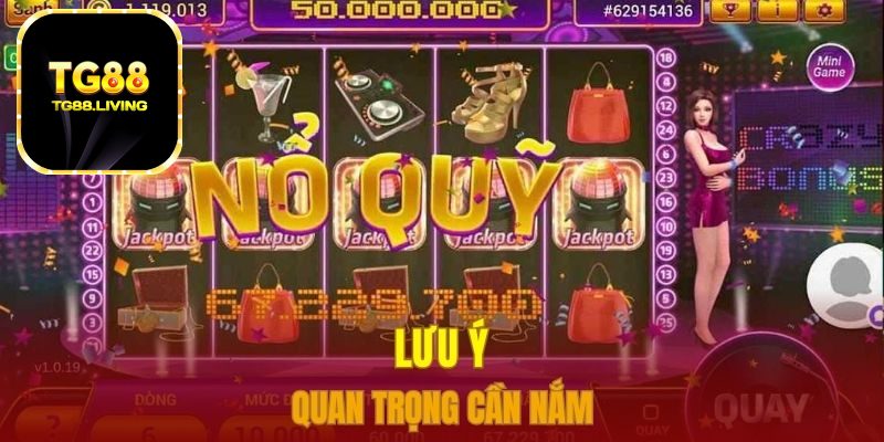 Lưu ý quan trọng cần nắm 