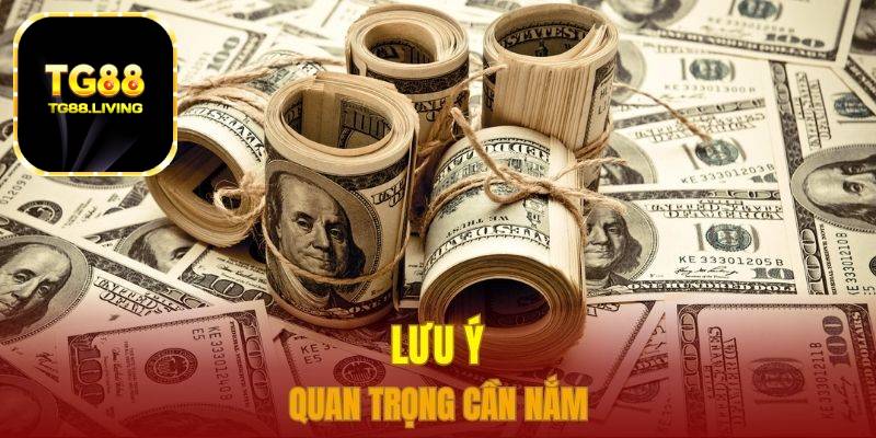 Nạp Tiền TG88 - Nạp Tiền Trực Tiếp Bằng Nhiều Phương Thức 4 Lưu ý quan trọng cần nắm